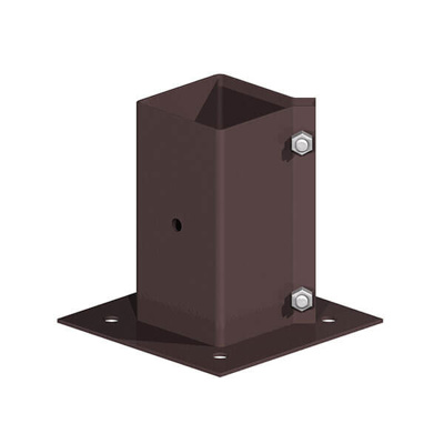 Bolt Down Post Support 100mmx100mm