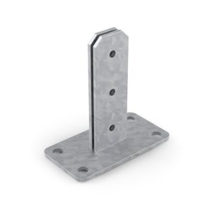 Durapost Boltdown 150mm Galvanised