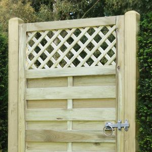 Horizontal Lattice Top Gate
