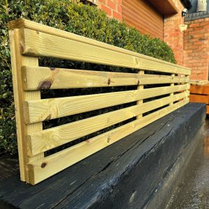 Single Slatted Trellis