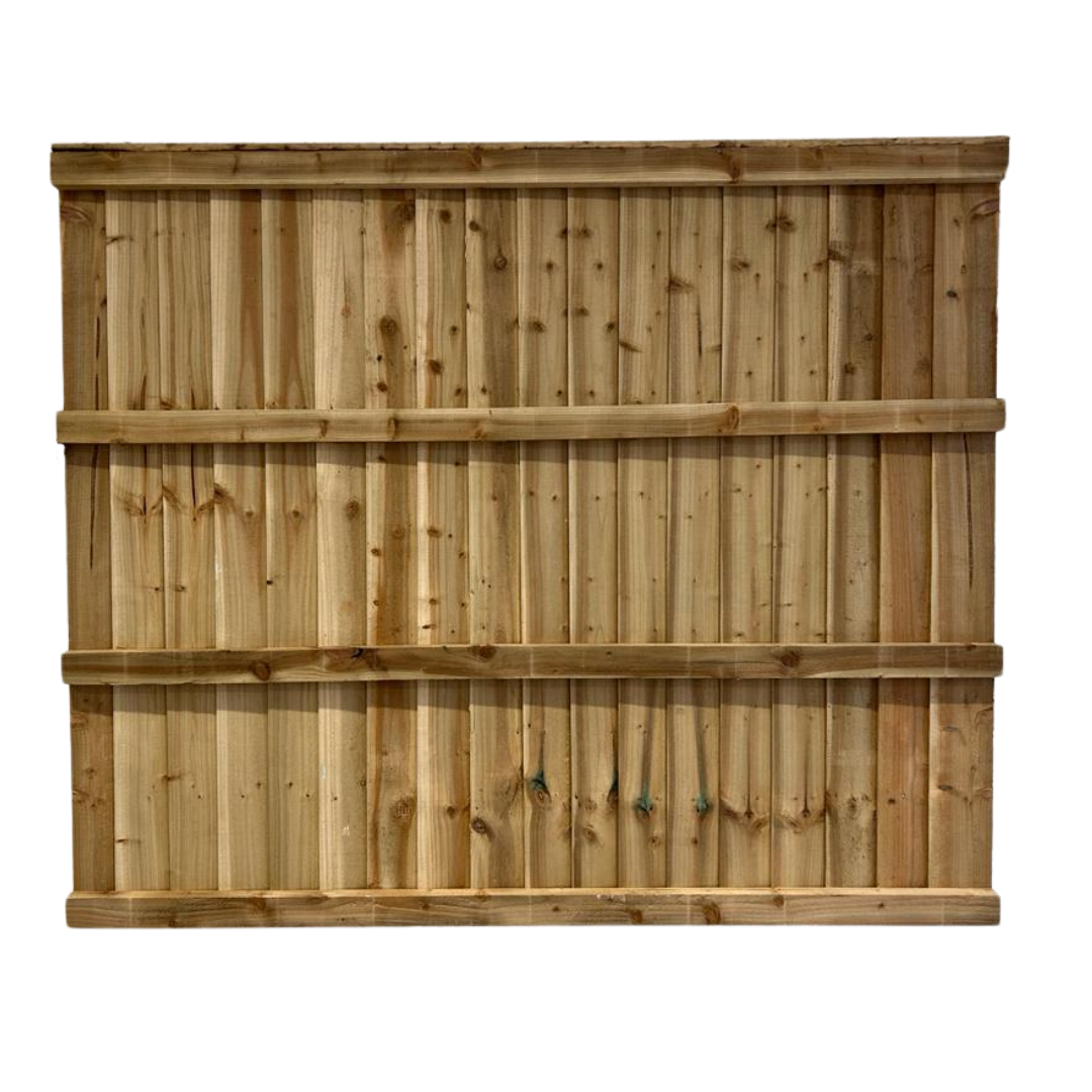 Heavy Duty Thick Rail Featherdge Panels